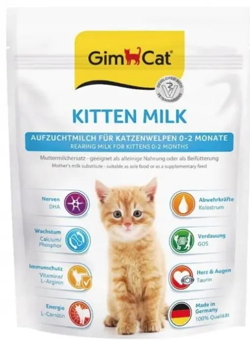 Sprawdź teraz GimCat Mleko dla kociąt w proszku 0-2miesiące 200g