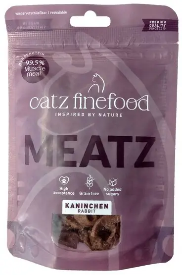 Tylko do końca tygodnia Catz Finefood Meatz N.11 Królik 45g