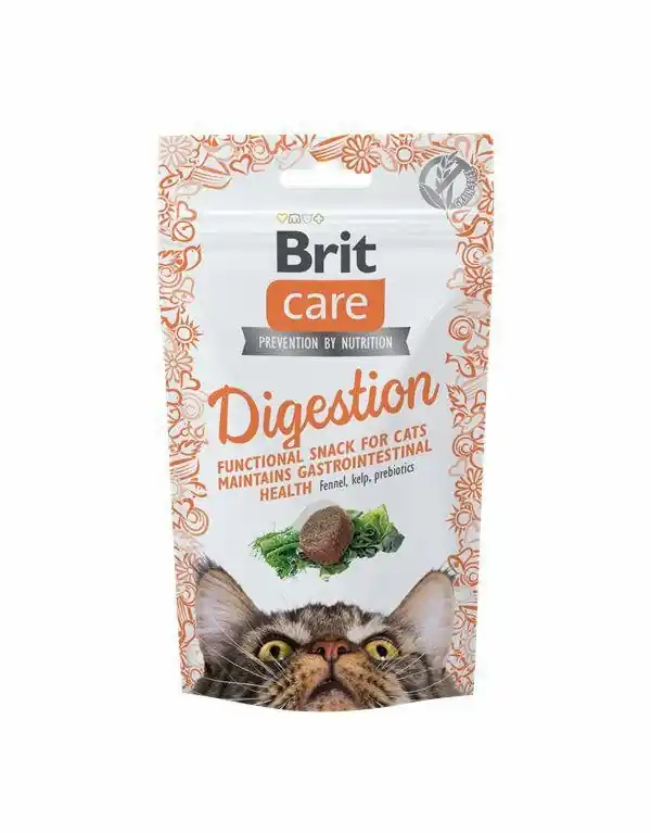 Brit Care Cat Snack Digestion wsparcie trawienia przysmak dla kota 50g Zamów dziś