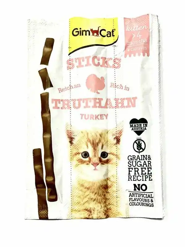 Gimcat Sticks Kitten kabanos dla kociąt 20g Ekspresowa dostawa
