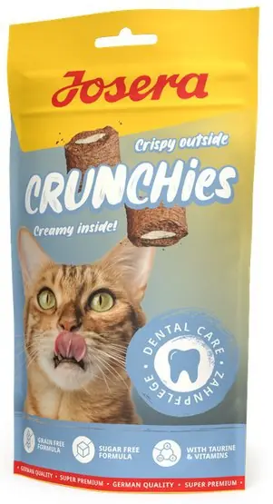 Josera Kot Crunchies Dental chrupiąca przekąska z kremowym nadzieniem 60g Tylko dziś