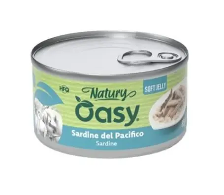 Rabat Oasy Natury Cat Adult Sardynki 50% naturalnego mięsa w galaretce 85g