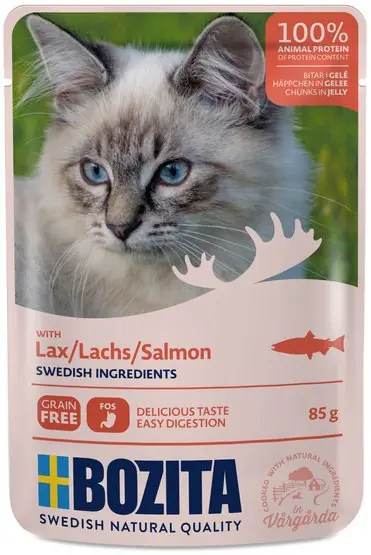 Bozita Cat Łosoś w galaretce saszetka 85g Wyprzedaż