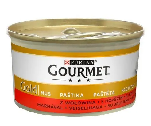 Popularny Gourmet Gold Mus pyszny posiłek w musie puszka z 85g