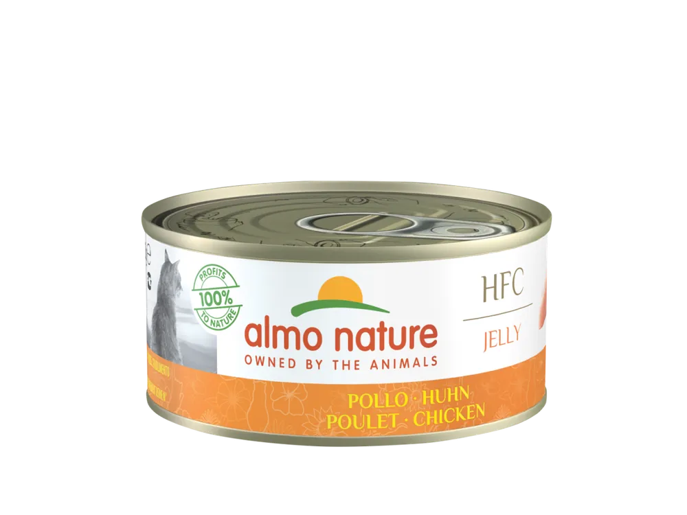 Almo Nature HFC Natural naturalna puszka w galaretce dla kota 150g Wyjątkowa oferta