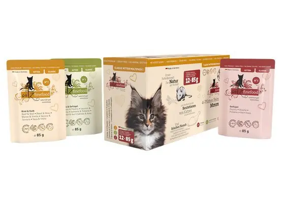 Kup online Catz Finefood Classic Kitten Multipack saszetki 12x85g