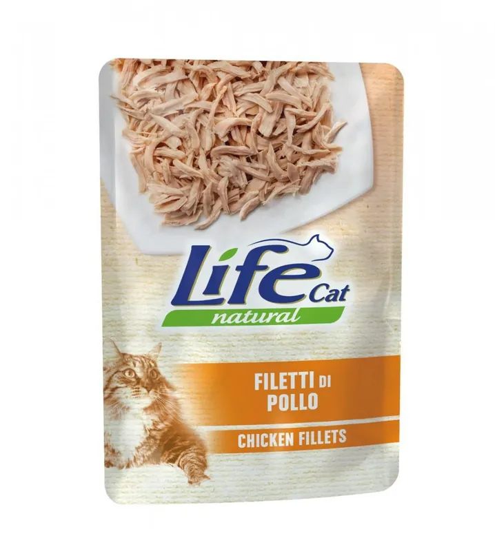 Bestseller Life Cat Naturel saszetka dla kota fileciki w sosie 70g
