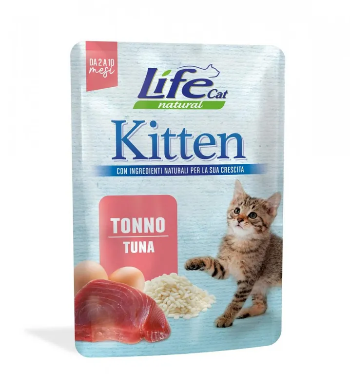 Ostatnie sztuki Life Cat Naturel saszetka dla kociąt 70g