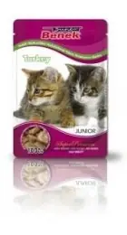 Super Benek Kitten saszetki w sosie dla kota 100g Szybka wysyłka