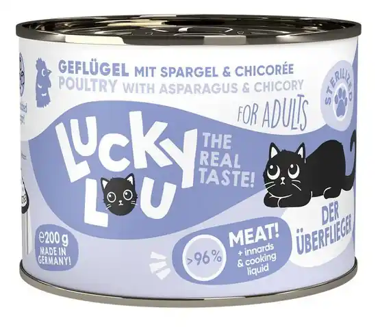 Lucky Lou Lifestage Sterilized Drób puszka dla kotów po sterylizacji Hit cenowy