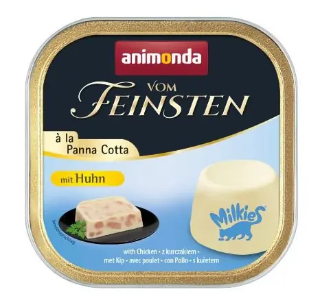 Animonda Vom Feinsten a la Panna Cotta mięsne kawałki w mlecznej galaretce 100g Tani