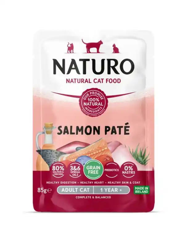 Tani Naturo Grain Free Pate saszetka w pasztecie dla dorosych kotów bez zbóż saszetka 85g