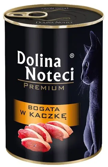 Dolina Noteci Premium Adult puszka dla kota kaczka bez zbóż 400g Okazja