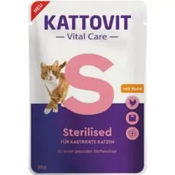 Oferta Kattovit Vital Care Sterilised karma dla kotów dorosłych sterylizowanych 85g