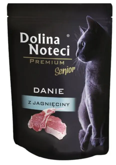 Dolina Noteci Premium Senior Danie z jagnięciny saszetka 85g Wyjątkowa oferta