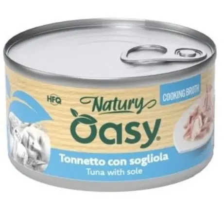 Szybka dostawa Oasy Cooking Broth tuńczyk z solą w bulionie puszka dla kota 85g