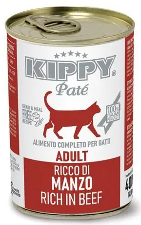 Do wyczerpania zapasów Kippy Pate Beef - wołowina barwników, konserwantów puszka 400g