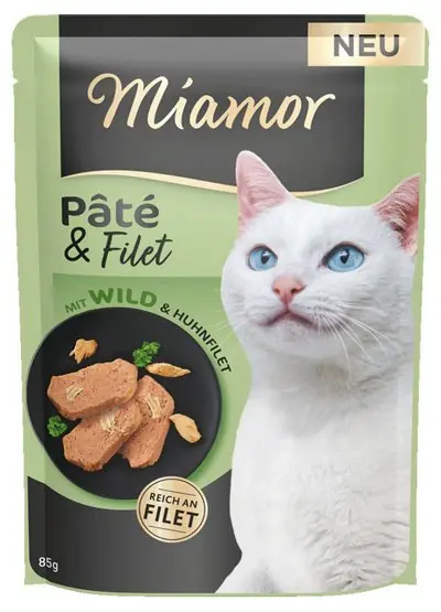 Miamor Pate & Filet Dziczyzna & Kurczak saszetka 85g Najlepsza cena