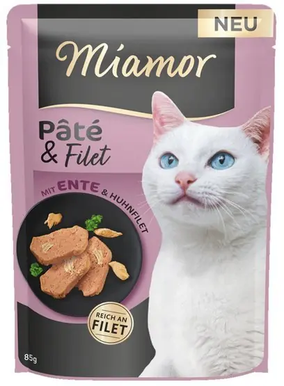 Oferta limitowana Miamor Pate & Filet Kaczka & Kurczak saszetka 85g