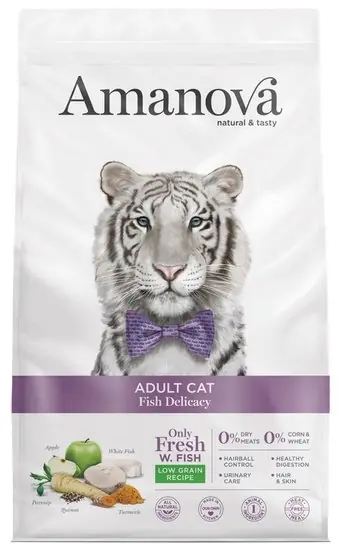 Amanova Cat Adult Fish Delicacy White Fish biała ryba Wyjątkowa oferta
