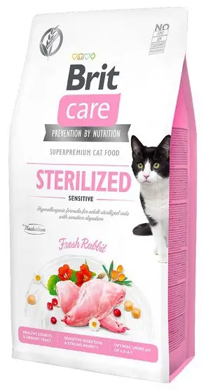Niska cena! Brit Care Cat Grain Free Sterilized Sensitive dla sterylizowanych wrażliwych kotów Oferta czasowa