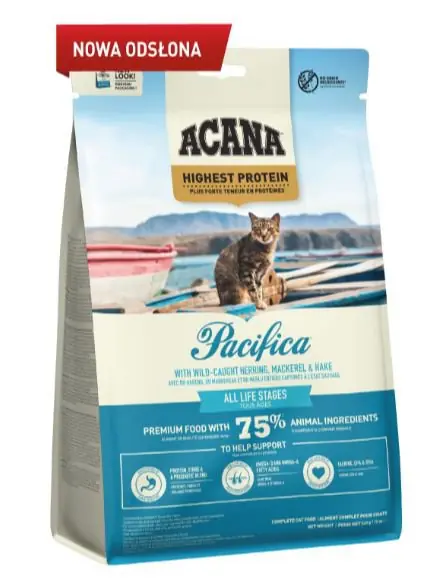 Acana Pacifica Cat bezzbożowa karma dla kotów Sprawdź teraz