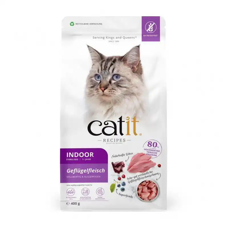 Catit Recipies Indoor Adult bezzbożowa karma dla dorosłych kotów Taniej