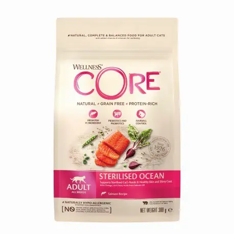 Core Sterilised Ocean karma sucha dla dorosłych kotów po sterylizacji z łososiem Nowość