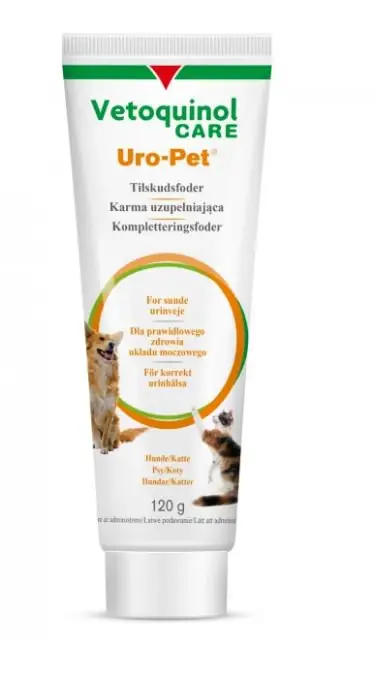Vetoquinol Uro-Pet do zakwaszania moczu 120g Nie przegap