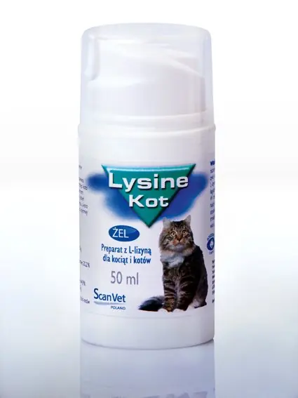 ScanVet Lysine Żel dla kotów i kociąt 50ml Tani