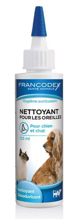 Francodex płyn do mycia uszu dla psów i kotów 125ml Ostatnia szansa