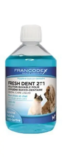 Francodex Fresh Dent- plyn do higieny jamy ustnej dla psów i kotów Sprawdź teraz