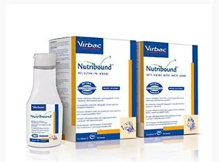 Virbac Nutribound niezbędne składniki wspomagające rekonwalescencję dla psów 3x150ml Szybka wysyłka