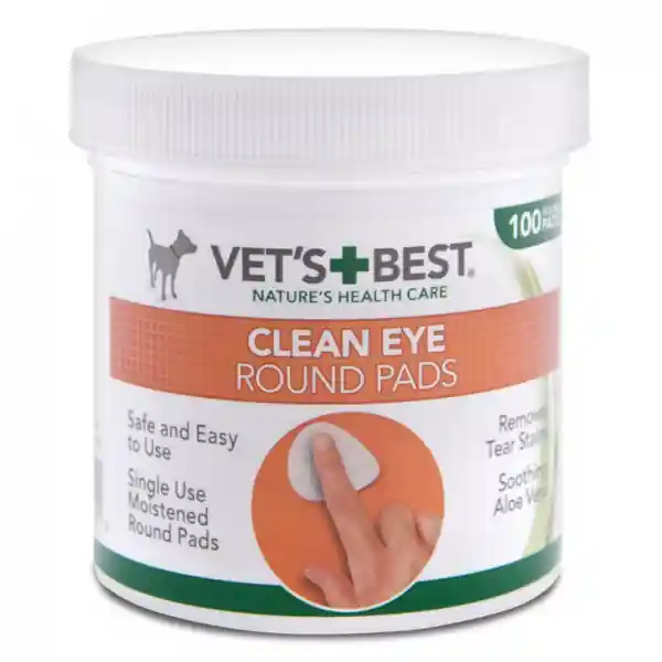 Dodaj do koszyka Vet‘s Best Eye Round Pads czyściki do oczu na palec 100 sztuk