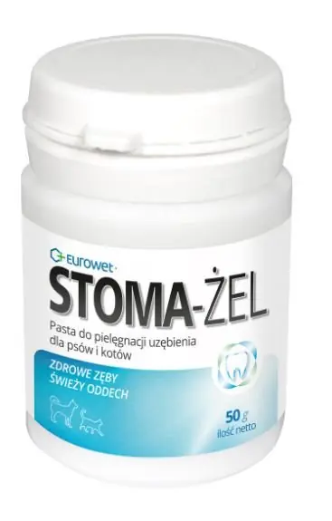 Eurowet Stoma Żel - żel do pielęgnacji uzębienia psów i kotów 50g Bestseller