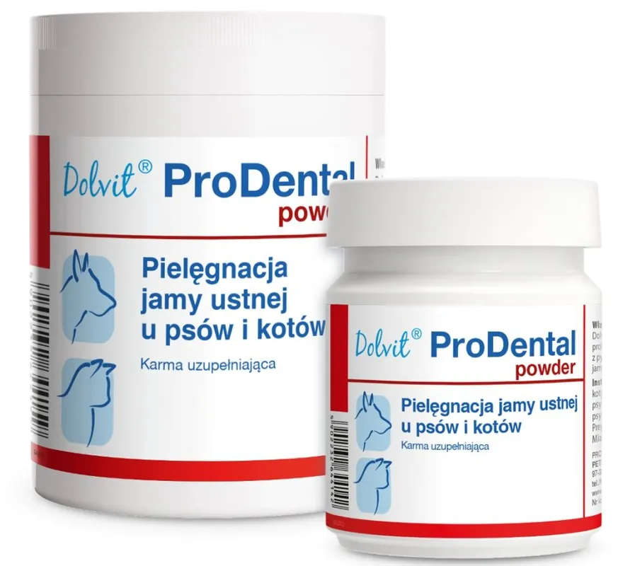 Dolvit ProDental Powder- pielęgnacja jamy ustnej u psów i kotów Promocja