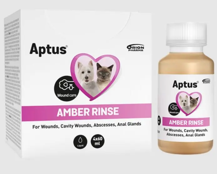 Aptus Amber Rinse roztwór do przemywania ran, przetok i ropni 60 ml Ostatnia szansa