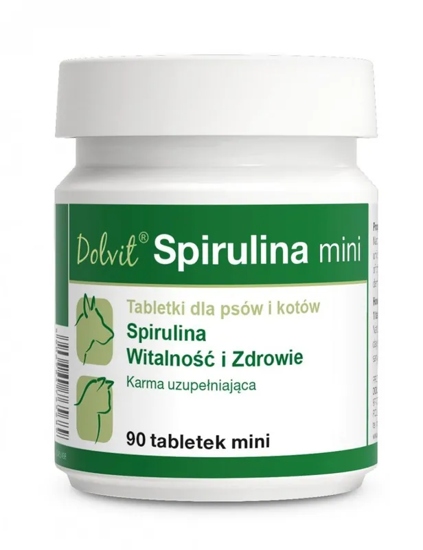 Szybka dostawa Dolvit Spirulina Mini tabletki dla psów i kotów