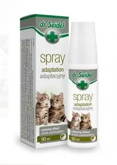 Nie przegap DermaPharm Dr Seidl Spray adaptacyjny dla kotów 90ml