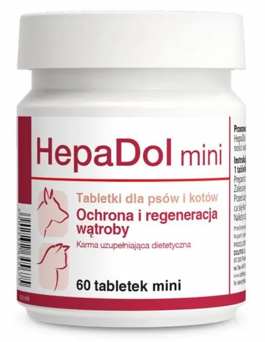 Nie przegap Dolvit HepaDol Mini 60 talbletek ochrona i regeneracja wątroby