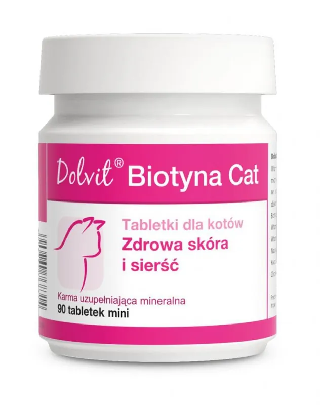Obniżka ceny Dolvit Biotyna Cat 90szt.