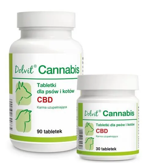 Niska cena Dolvit Cannabis dla psa i kota