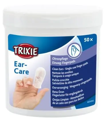 Cena promocyjna Trixie Ear Care czyste uszy płatki do czyszczenia uszu 50 sztuk