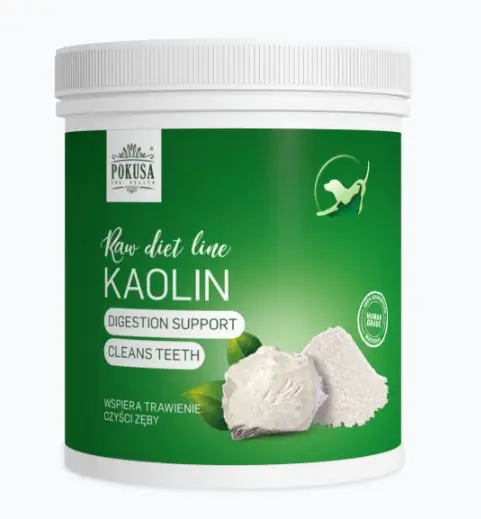 Ekspresowa dostawa Pokusa Kaolin Odtruwanie organizmu, biegunki, naturalny sposób na skuteczne czyszczenie zębów 200g