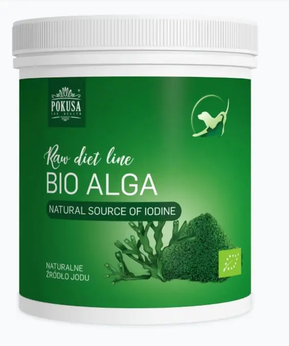 Najlepsza cena Pokusa RawDietLine Bio Algi Morskie witaminy, minerały i pierwiastki śladowe dla psów i kotów
