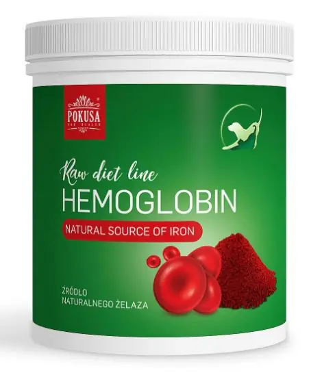 Pokusa RawDietLine Hemoglobina żelazo hemowe dieta dla psów i kotów Niska cena
