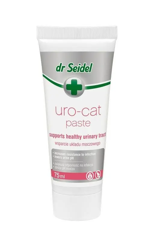 Dr Seidel Uro-cat pasta wsparcie układu moczowego 75ml Premium