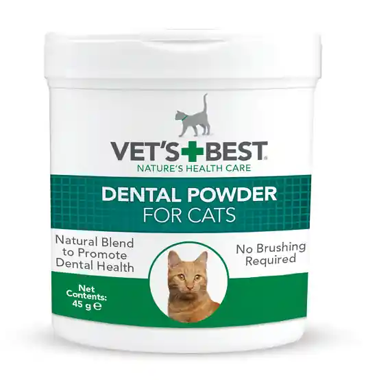 Wyprzedaż Vet‘s Best Dental proszek do higieny jamy ustnej dla kotów 45g