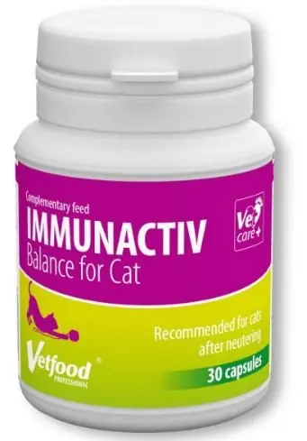 Popularny Vetfood Immunactiv Balance wzmacniający odporność dla kota 30 tabletek