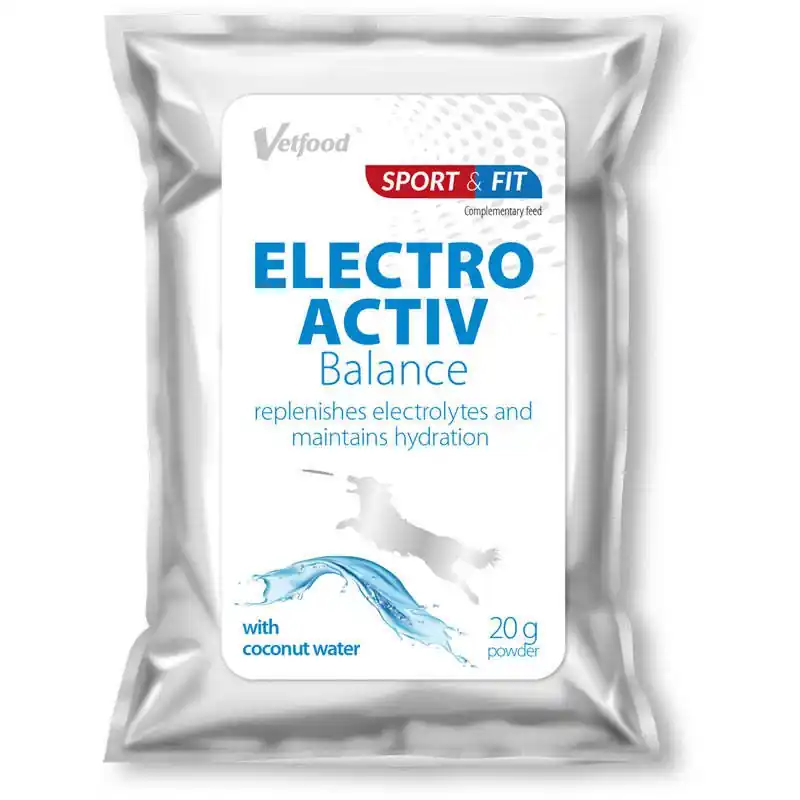 Ostatnia szansa Vetfood Electroactiv Balance - elektrolity zapobiegające odwodnieniu saszetka 20g